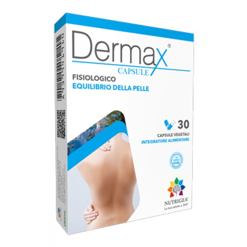 Dermax - Integratore per problemi della pelle - 30 capsule