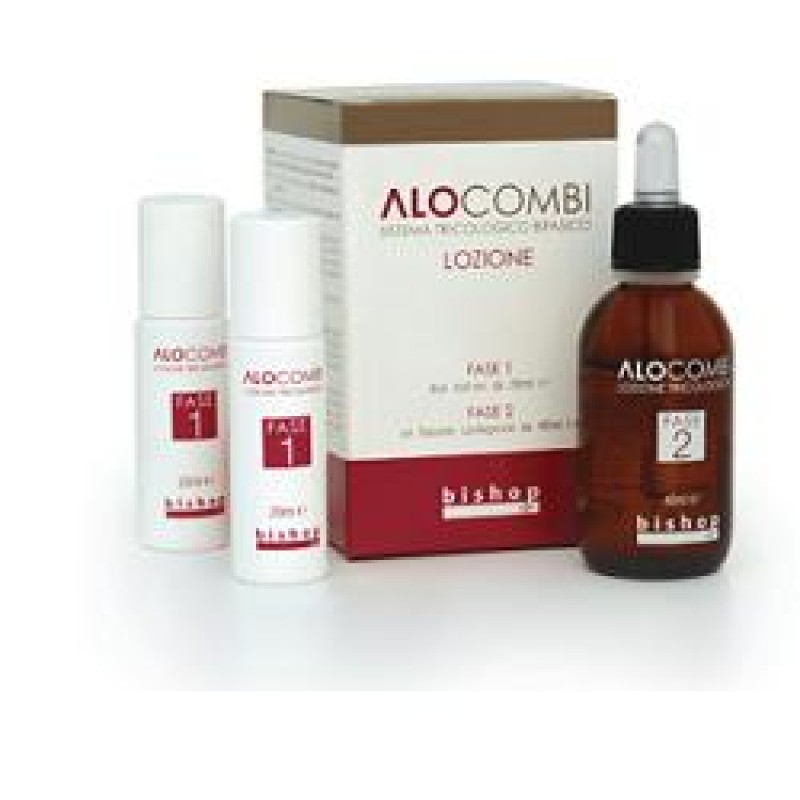 Alocombi Lozione Tricologica Anticaduta Capelli Flacone 40 ml + 2 Roll-on 20 ml