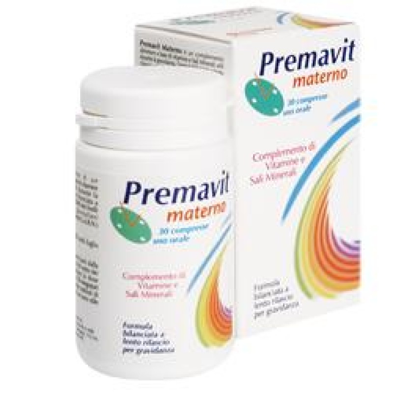 Premavit Materno Integratore Vitamine Sali Minerali 30 Compresse