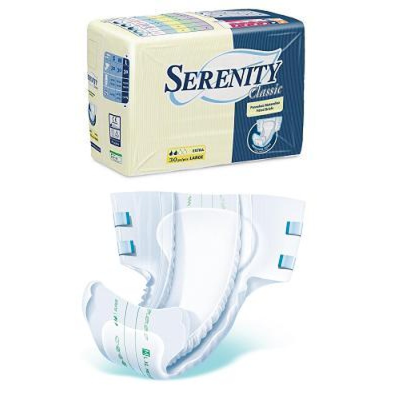 Serenity Classic Pannolone Mutandina Extra Taglia L 30 Pezzi