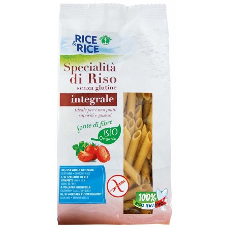 Rice&Rice Specialità Di Riso Integrale Penne Senza Glutine 250 g