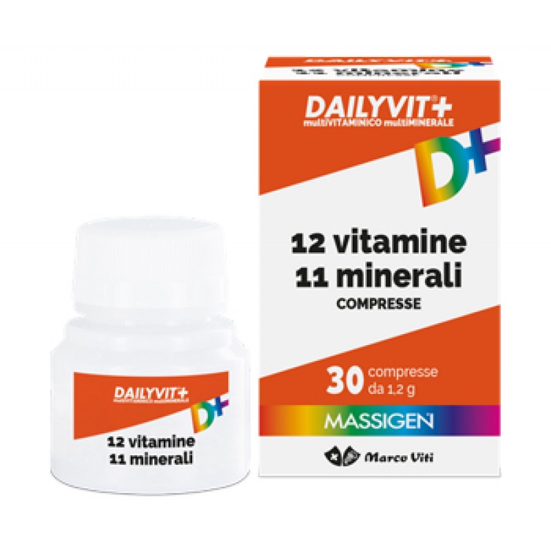 DAILYVIT+ Integratore Multivitaminico Multiminerale 30 Compresse