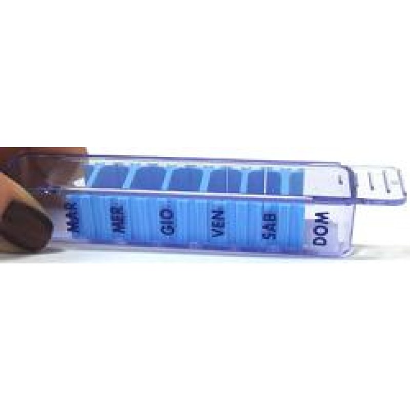 Farmacare Porta Pillole Settimanale Mini Medidos 4U