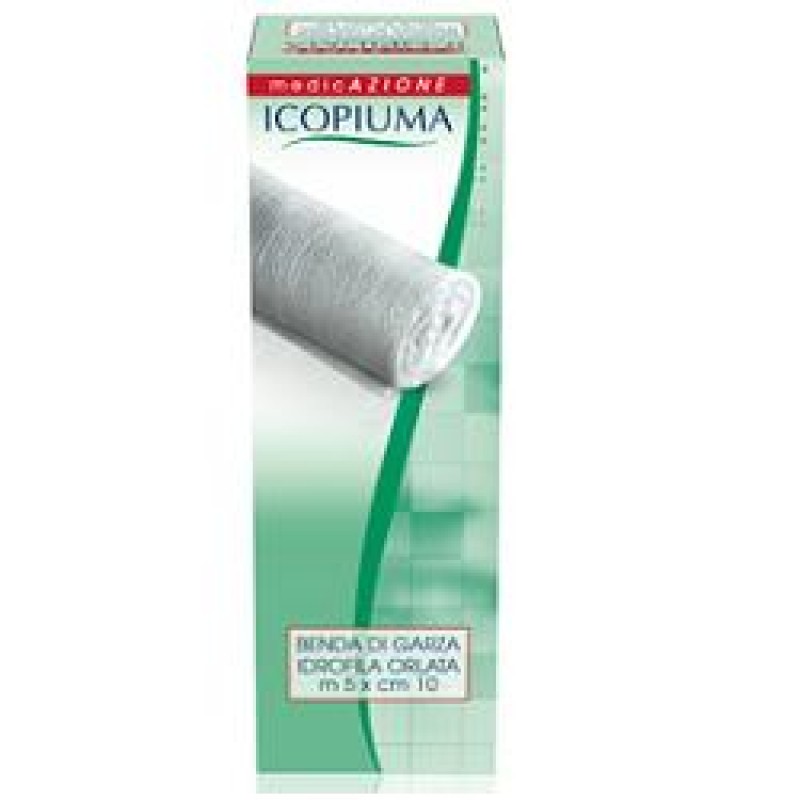 Icopiuma Benda Di Garza Idrofila Orlata m 5x10 cm