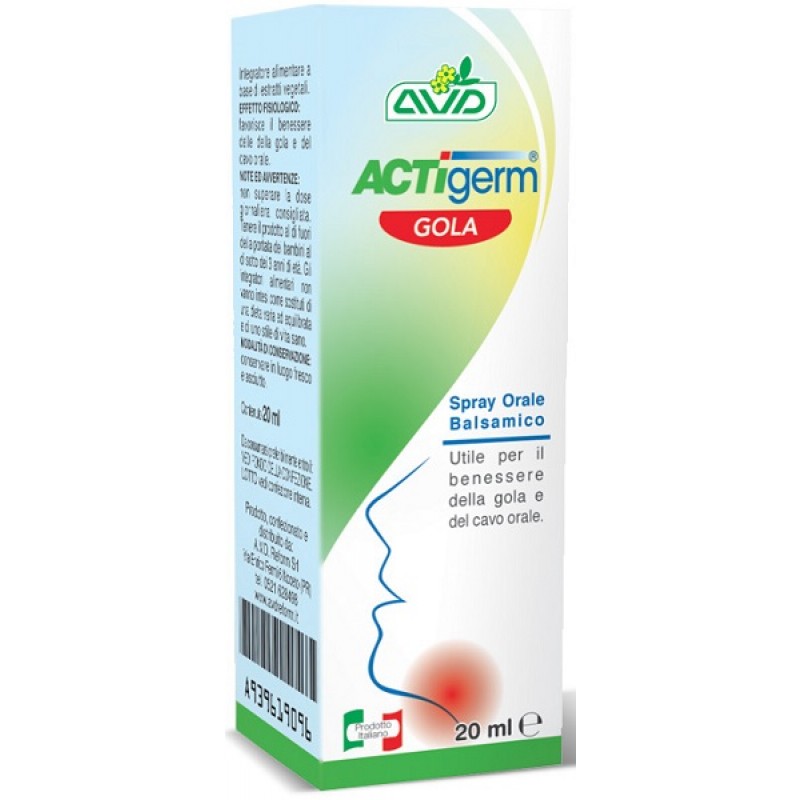 AVD Reform Actigerm Gola Spray Anti-Infiammatorio 20 ml