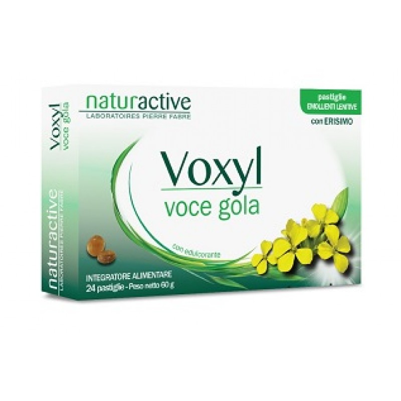 Voxyl Voce Gola Integratore Emolliente Lenitivo 24 Pastiglie
