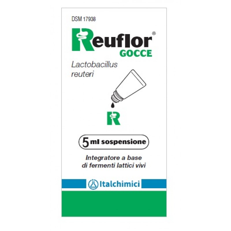 Reuflor gocce - Integratore di fermenti lattici - 5 mL