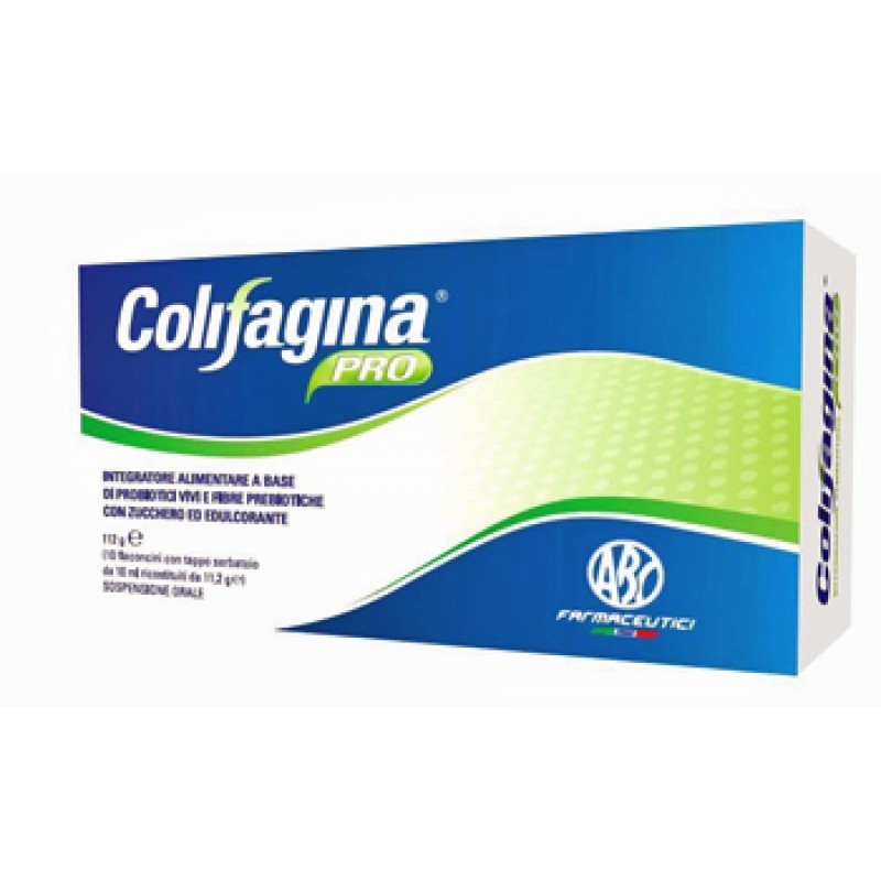 Colifagina Pro Integratore Probiotico 10 Flaconcini Con Tappo Serbatoio