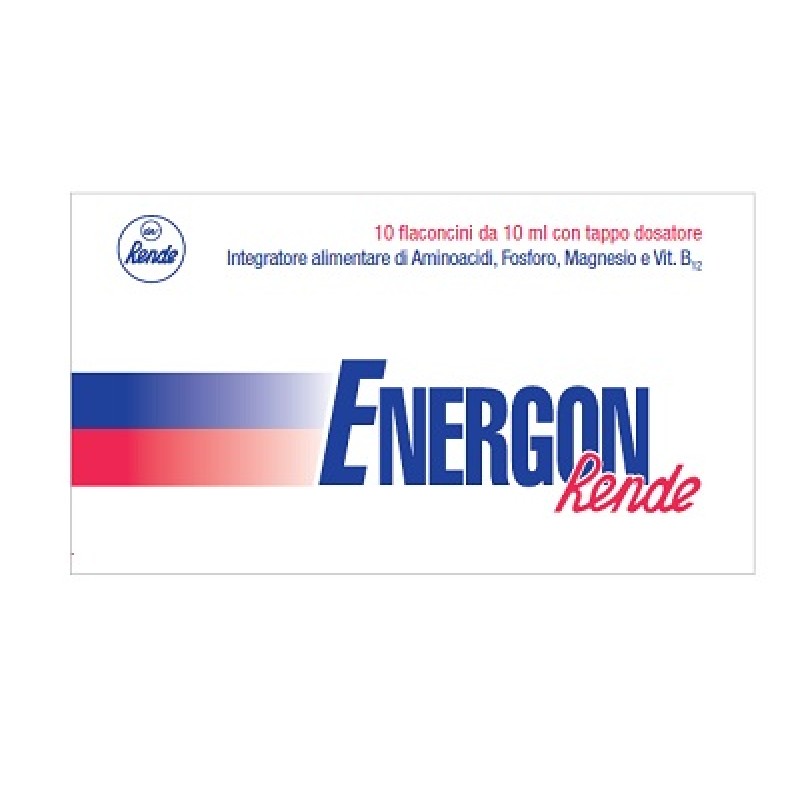 Energon Rende Integratore Energetico 10 Flaconcini