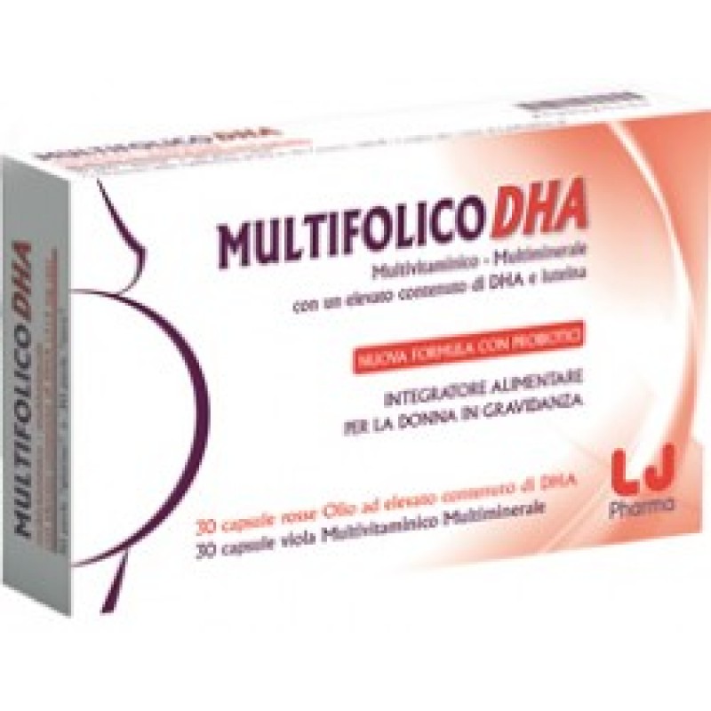 Multifolico DHA Integratore Gravidanza 60 Capsule
