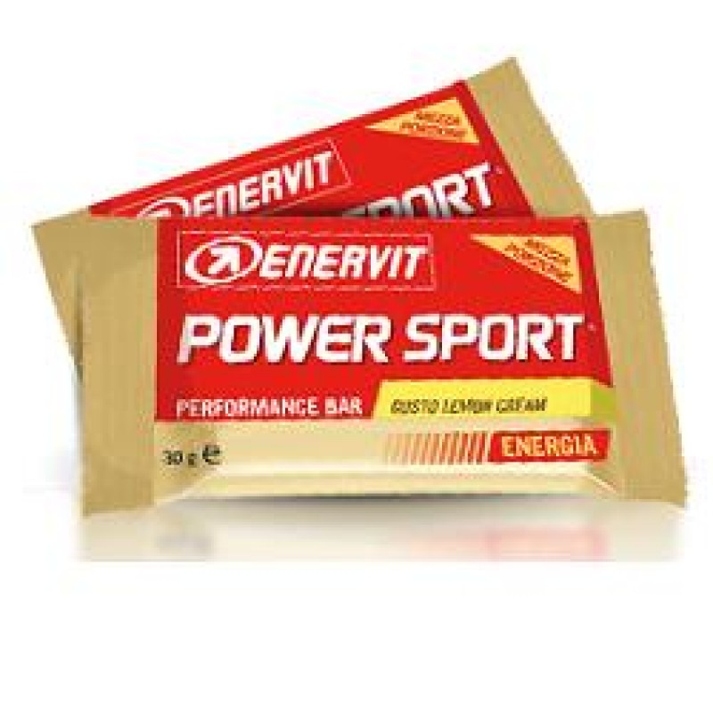 Enervit Power Sport Double Lemon Cream Barretta Energetica 2x30g