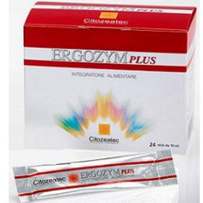 Ergozym Plus - Integratore Energetico - 24 Stick monodose - 10 ml