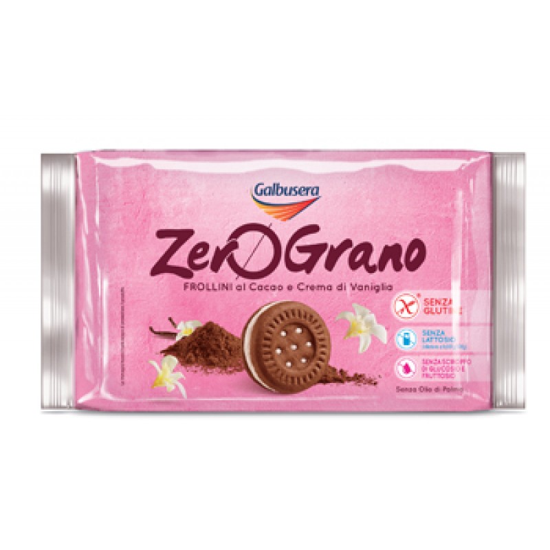 Galbusera ZeroGrano Frollini Alla Crema Senza Glutine 160 g