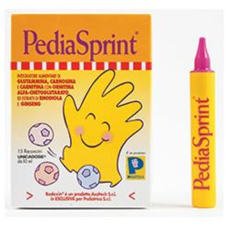 Pediasprint Integratore Per Spossatezza 15 Flaconcini 10 ml