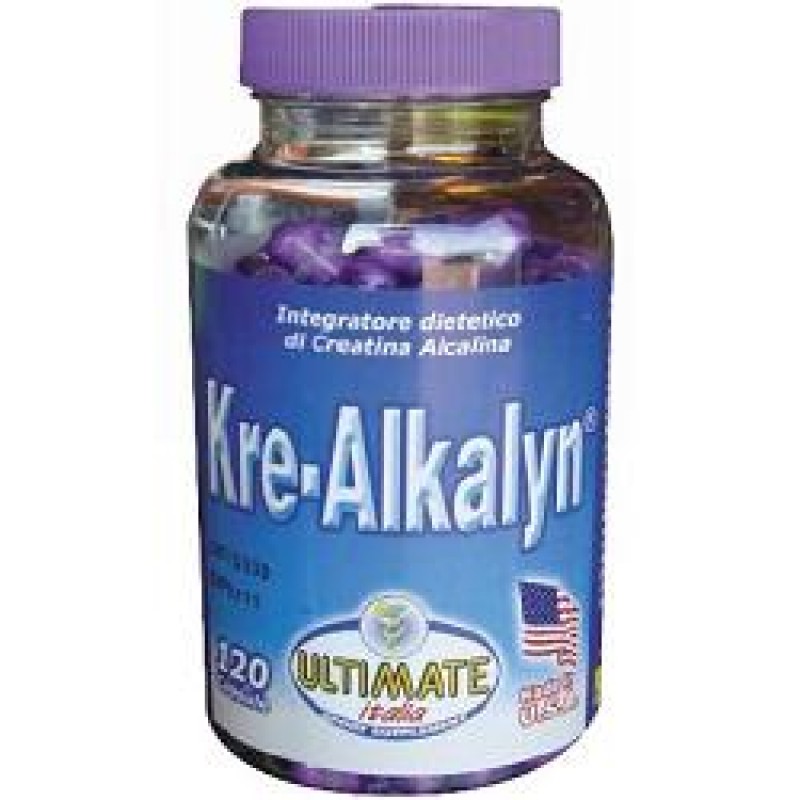 Ultimate Sport Kre-Alkalyn Integratore di Creatina Alcalina 120 Capsule