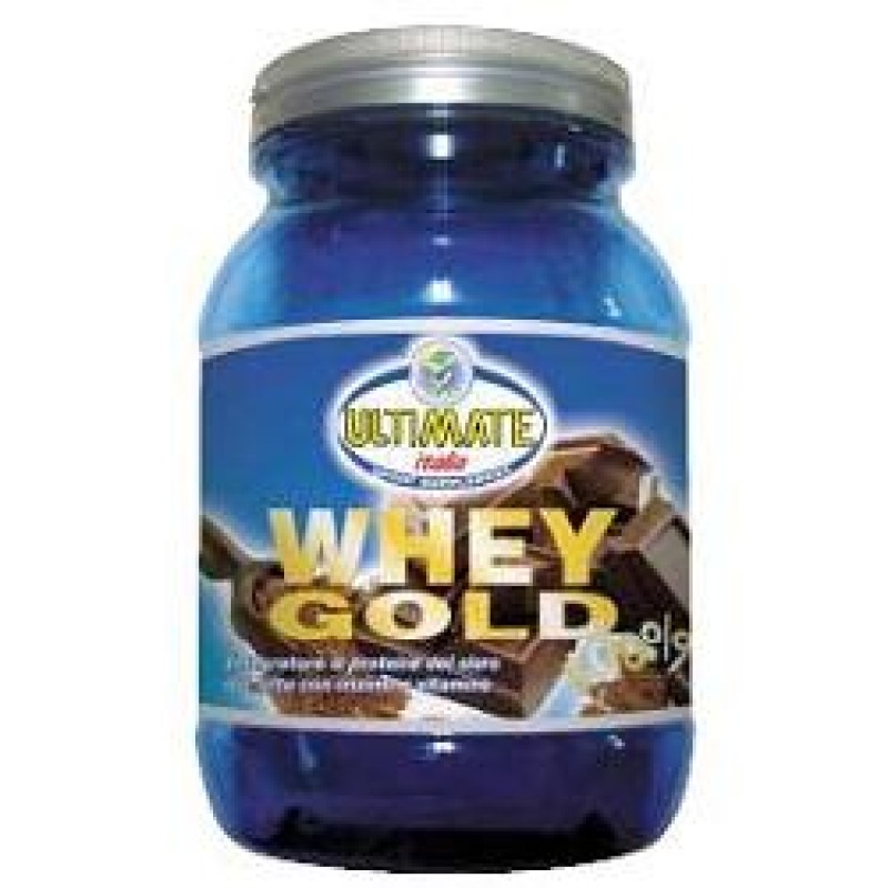 Ultimate Sport Whey Gold 100% Integratore Proteico Gusto Cacao 1,5 Kg
