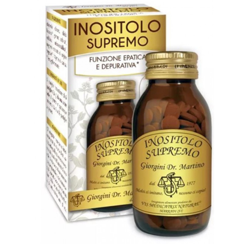 Dr. Giorgini Inositolo Supremo Integratore Depurativo 140 Pastiglie