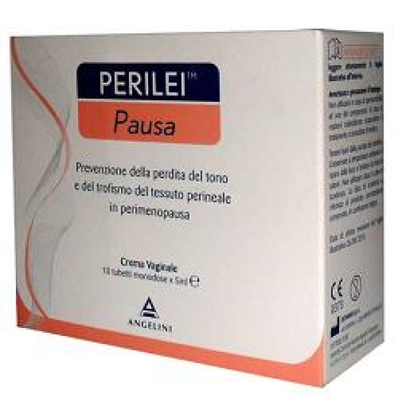 Angelini Perilei Pausa Crema Vaginale 10 Tubetti da 5 ml