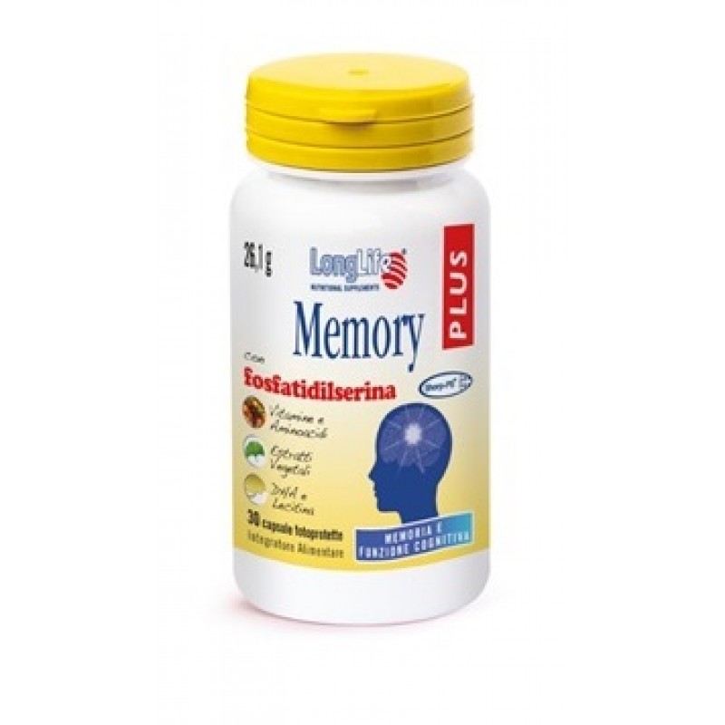 LongLife Memory Plus Integratore 30 Capsule