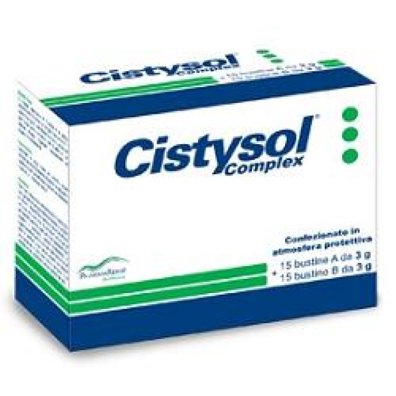 Cistysol Complex Integratore Apparato Urinario 15 Bustine A + 15 Bustine B