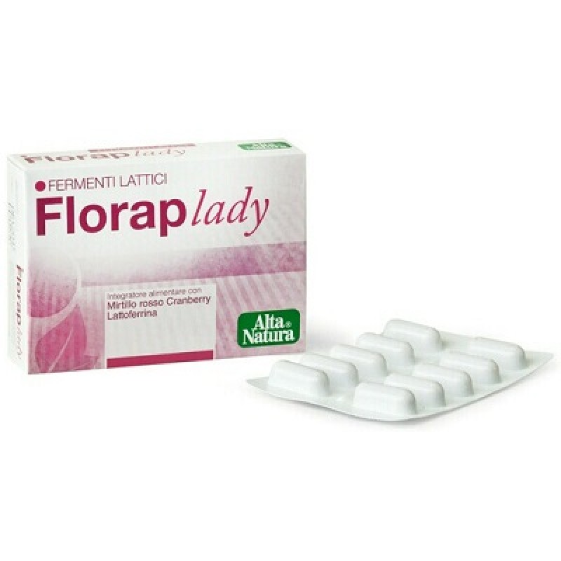Alta Natura Florap Lady Integratore di Fermenti Lattici 20 Opercoli