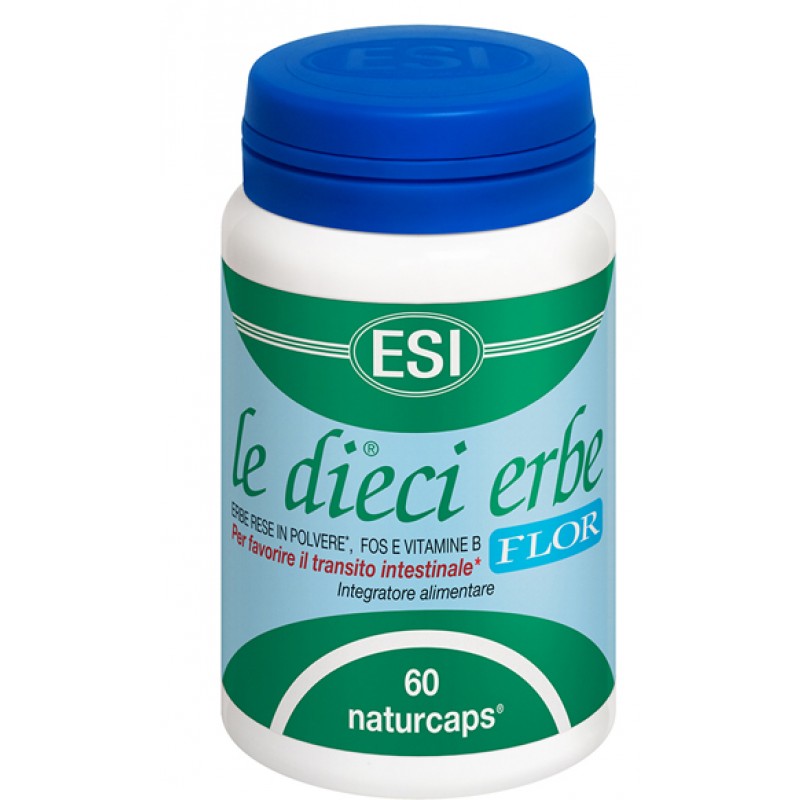 Esi Le Dieci Erbe Flor Digestivo 60 Capsule