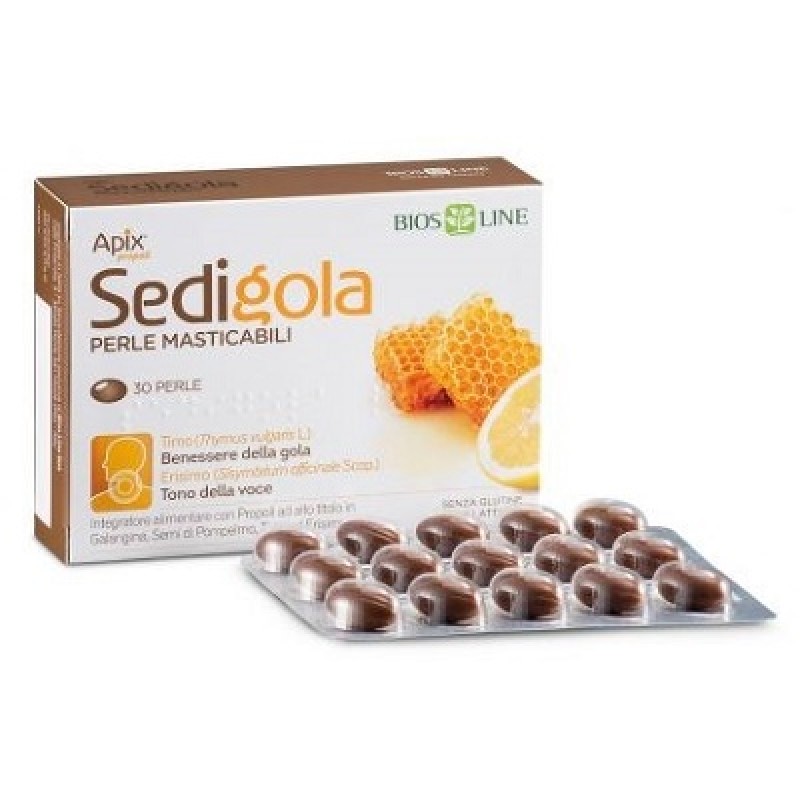 Apix Propoli Integratore Lenitivo 30 Perle Masticabili
