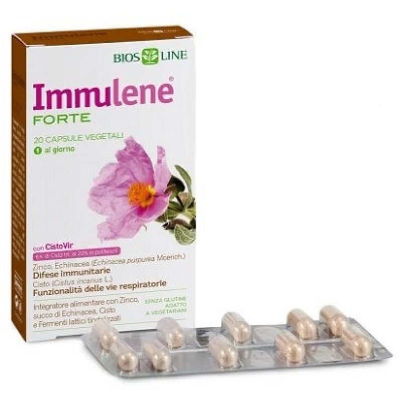 Immulene Forte Integratore 20 Capsule