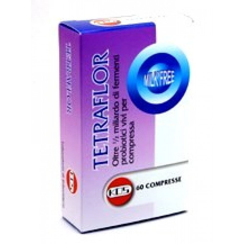 Kos Tetraflor Integratore Fermenti Lattici Viviv 60 Compresse