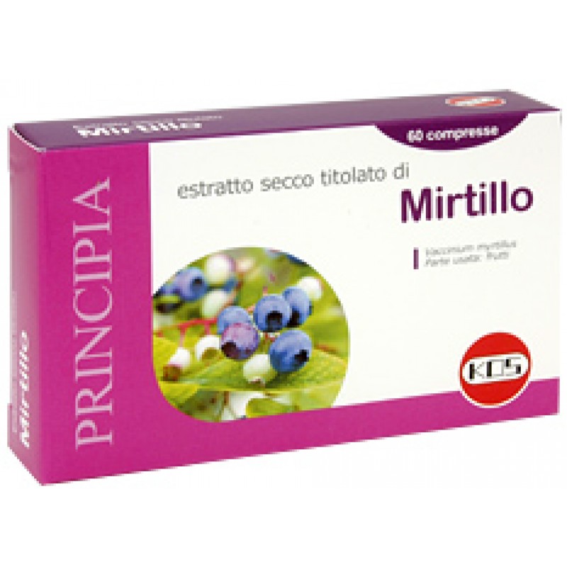 Mirtillo Estr Sec 60cpr 22,2g
