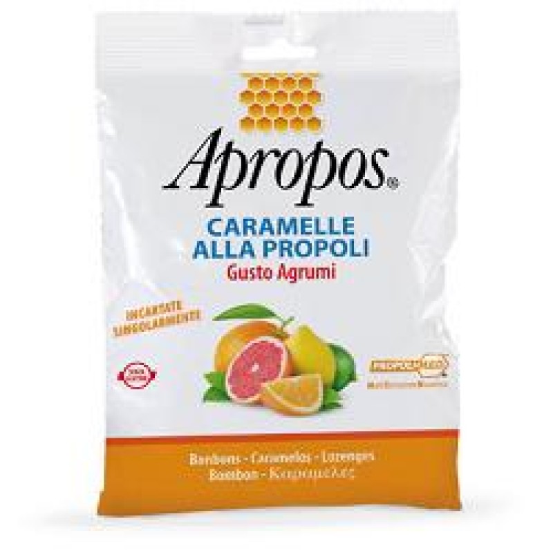 Apropos Caramelle alla Propoli Gusto Agrumi 50 g