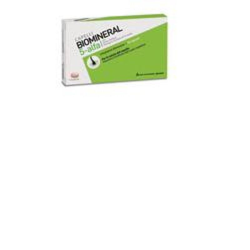 Biomineral 5-Alfa Integratore Capelli 30 Capsule
