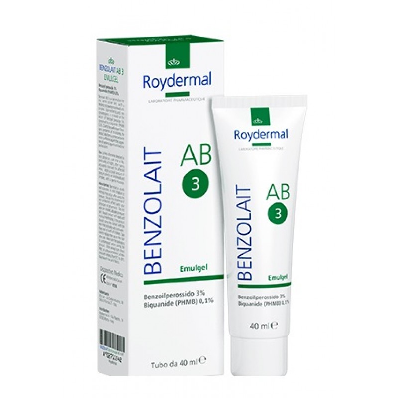 Benzolait AB3 Emulgel Trattamento Pelli Grasse e Tendenza Acneica 40 ml