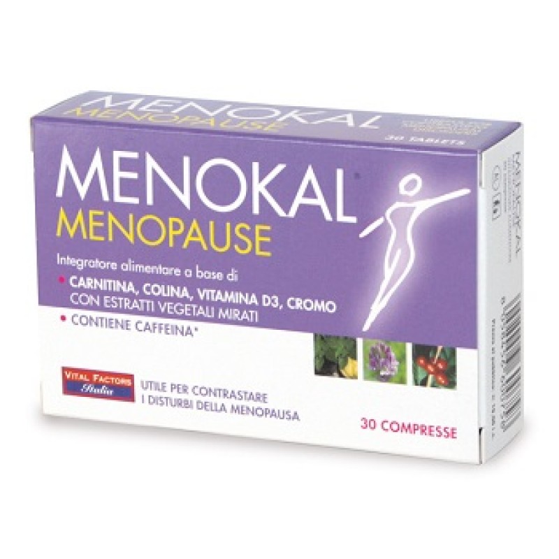 Menokal Menopause disturbi della menopausa 30 compresse