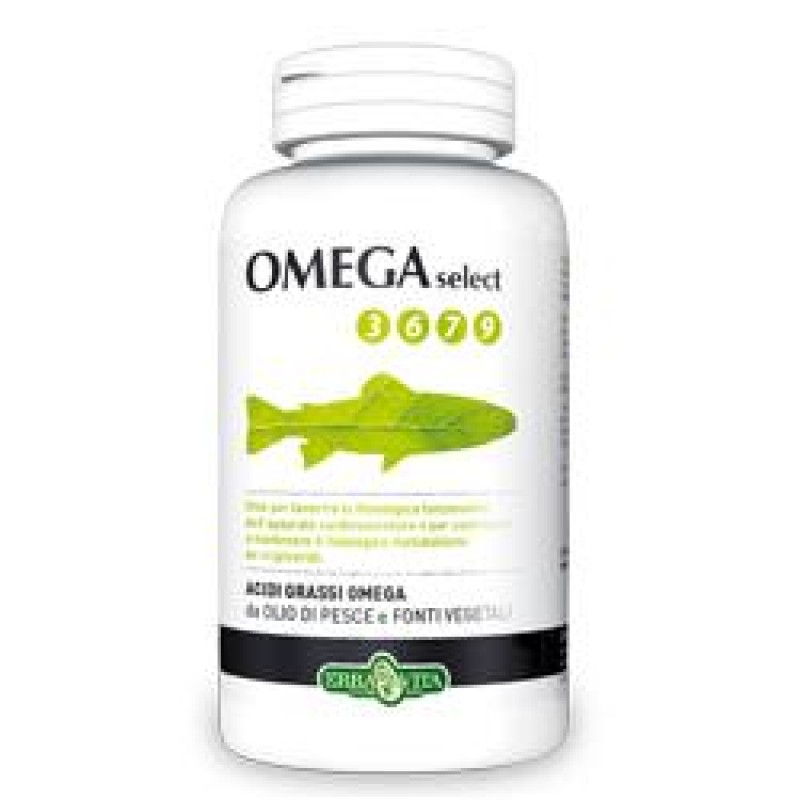 Erba Vita Omega Select 3 6 7 9 Integratore Di Omega 3 120 Perle