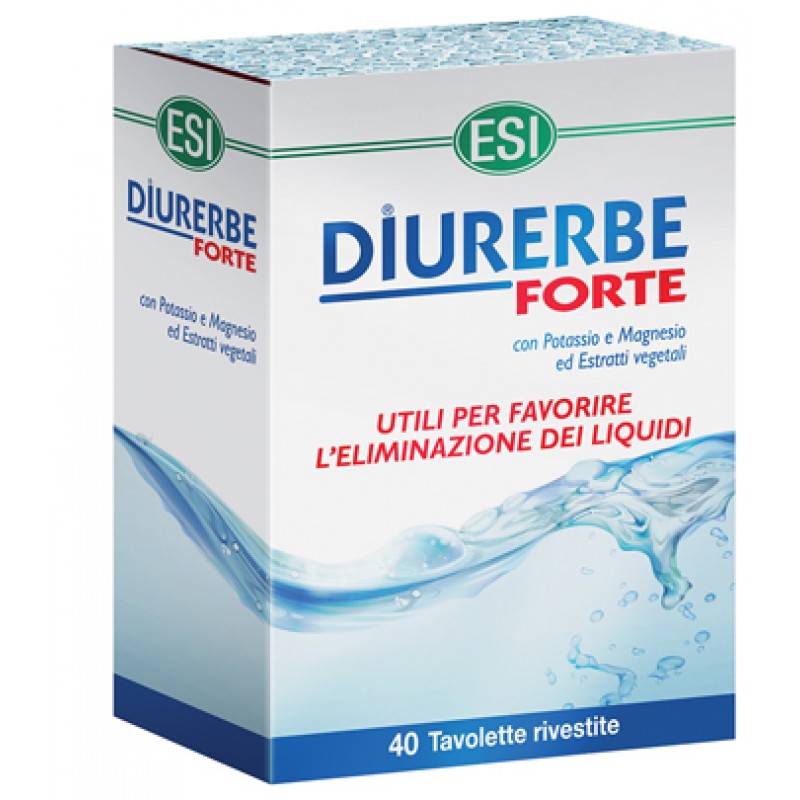 Esi Diurerbe Forte Integratore Drenante 40 Tavolette