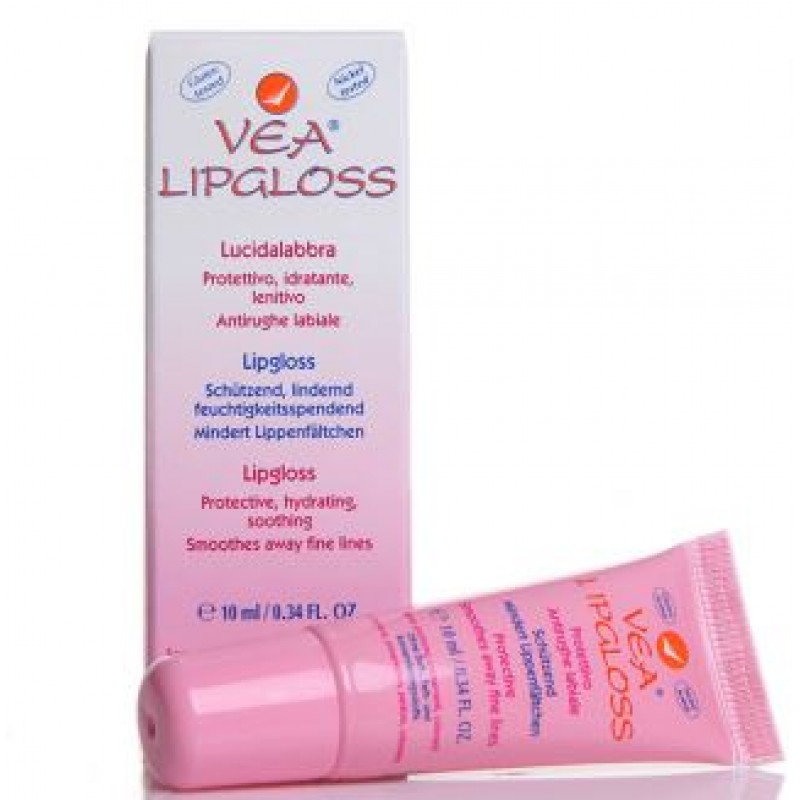 Vea Lipgloss - Lucidalabbra protettivo, idratante ed antirughe - 10 ml