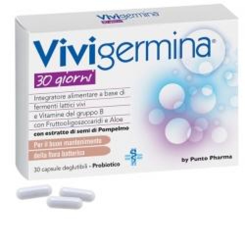 Vivigermina 30 Giorni Integratore Probiotico 30 Capsule