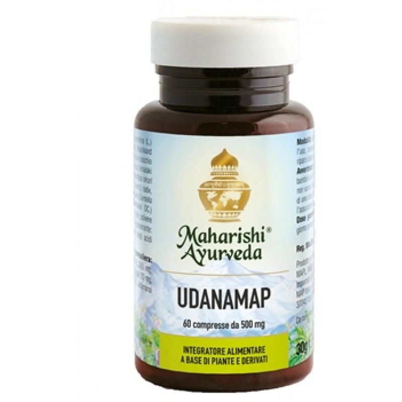 Maharishi Ayurveda Udanamap Integratore Respiratorio 60 Compresse