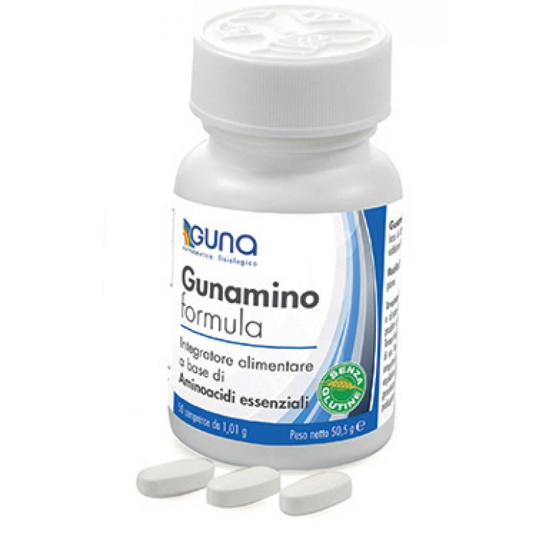 Gunamino Formula Integratore Aminoacidi Essenziali 150 Compresse