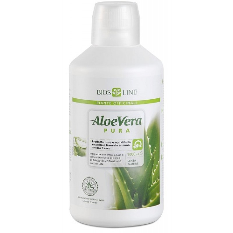 Bios Line Aloe Vera Pura Integratore Depurativo 1000 ml