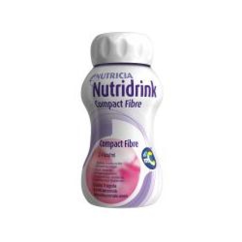 Nutridrink Compact Fibre Vaniglia 125 ml 4 Pezzi