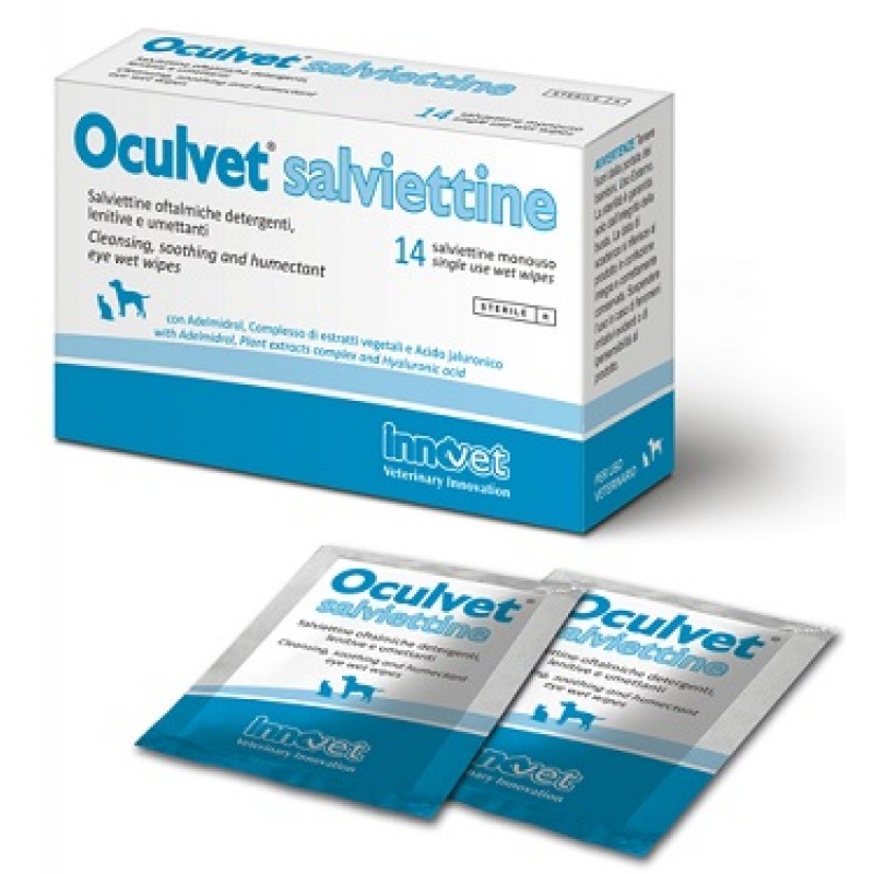 Innovet Oculvet Salviette Oculari Cani E Gatti 14 Bustine