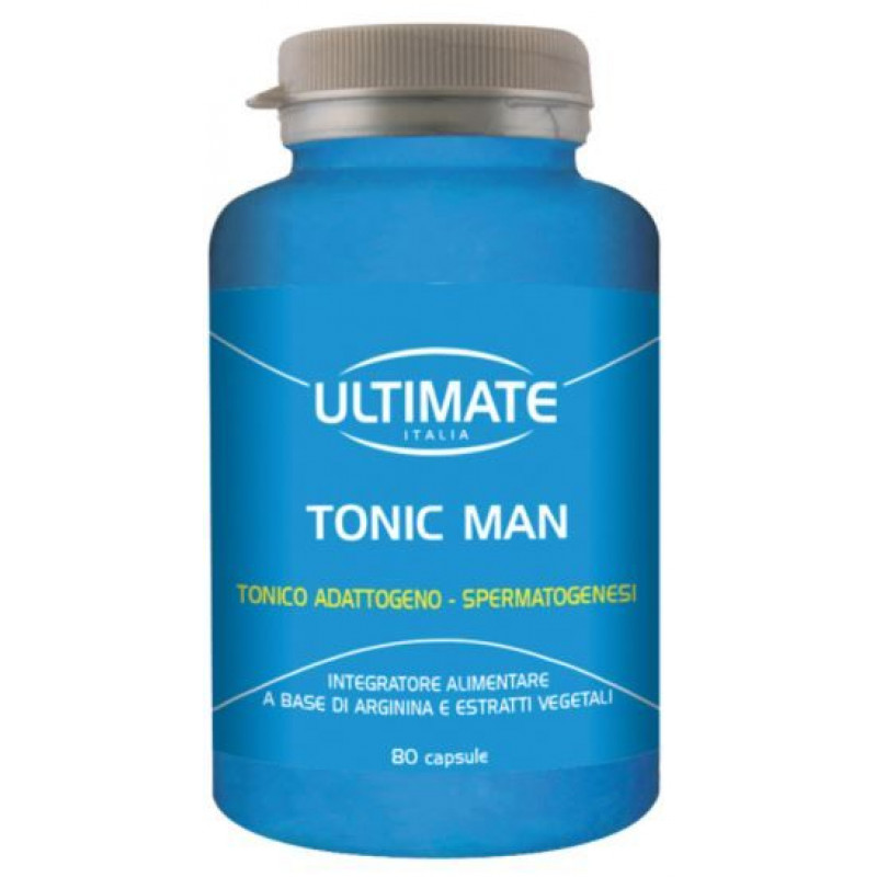 Ultimate Wellness Tonic Man Integratore Tonico Maschile 80 Capsule