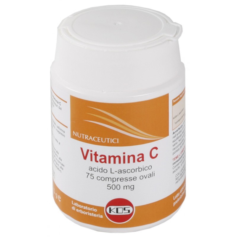 VITAMINA C 500 75 COMPRESSE OVALI