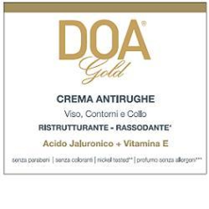 Doa Gold Crema Antirughe Ristruturante Rassodante 50 ml