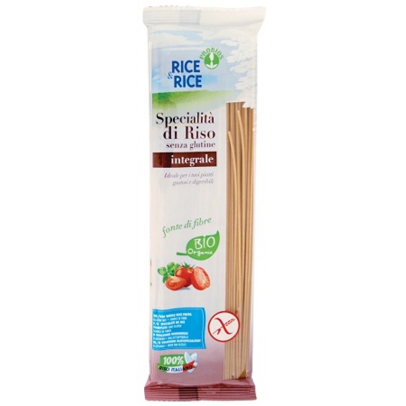 Rice&Rice Specilità Di Riso Integrale Spaghetti Biologico Senza Glutine 250 g