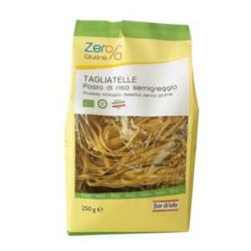 Fior di Loto Zero% Glutine Tagliatelle di Riso Semigreggio Bio 250 g