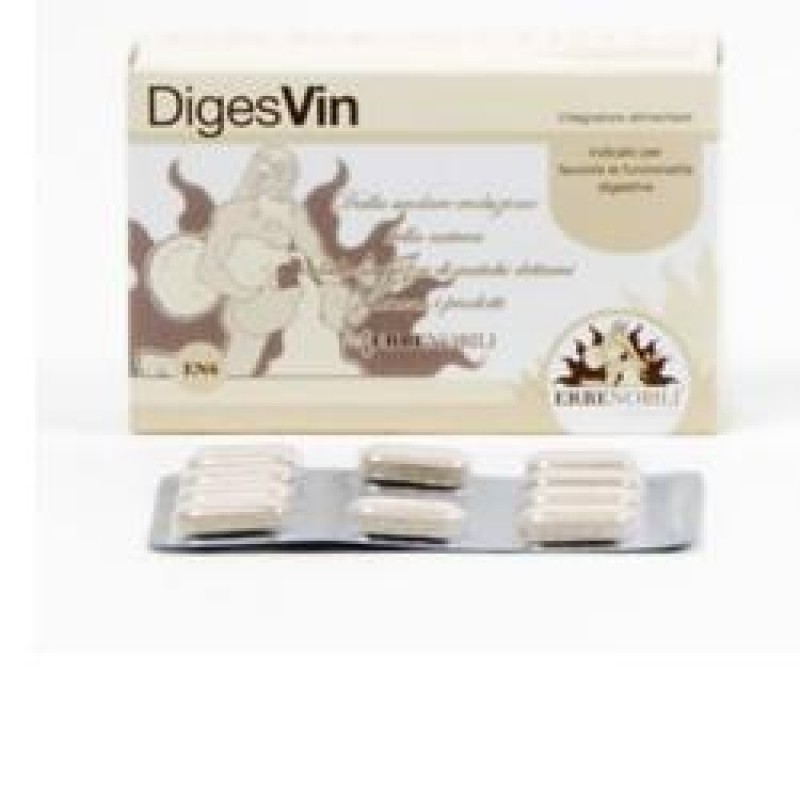 Erbenobili Digesvin Integratore Estratti Vegetali Digestivo 30 Compresse 850 mg
