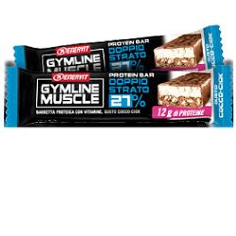 Enervit Gymline Muscle Protein Bar 27% Barretta Proteica Cocco-Ciok 45 g